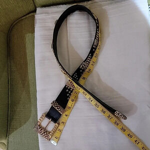 ST. MAARTEN GOLD PLATED BELT